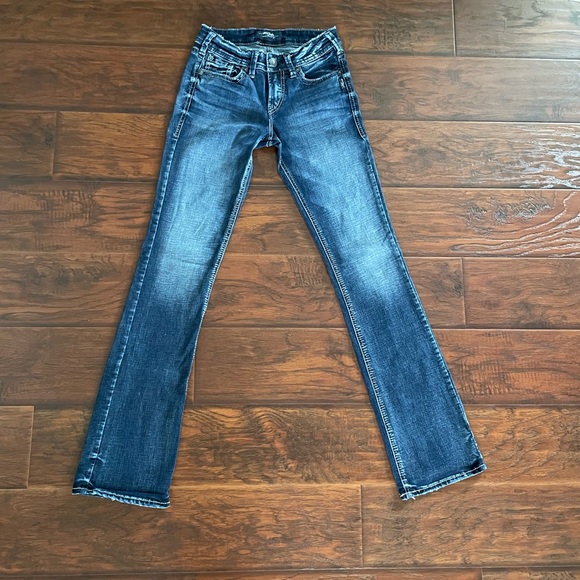 Silver Jeans - Suki Slim Boot 26x35 Dark blue Jeans - Picture 2 of 6